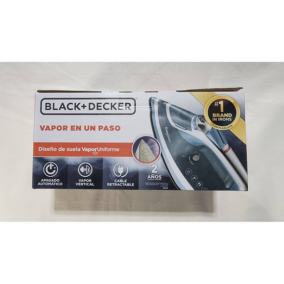 black and decker one step steam iron - Picture 2 of 8